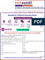 Di and Caselet Questions Based On Probability For Sbi Clerk Rbi Asst Mains