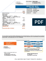 AMOUNT DUE: $64.79: Charge Details