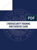 Cybersecurity Training and Exercise Guide