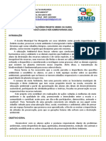 RELATORIO DO PROJETO VERDE Eu Cuido, Você Cuida e Nós Sobrevivemos 2022