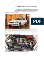 Fuses and Relays Toyota Mark 2 110