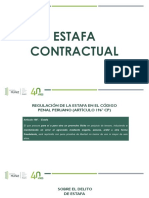 Estafa Contractual