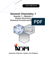 General Chemistry 1: Quarter 1 Module 3