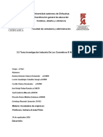 3.3 TAREA INVESTIGACIÓN INDUSTRIA DE LOS COSMÉTICOS E HIGIENE PERSONAL (Avance)