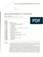 Clinical Pharmacokinetics of N-Acetylcysteine