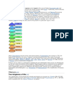 Report Biosci (Kingdoms of Classification)