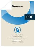 Water Cooled Units Technical Data: Cooling Capacity Heating Capacity