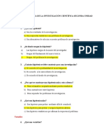 Banco de Preguntas, Metodología de La Investigación