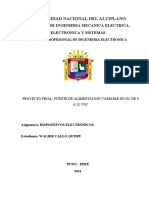 Proyecto Final (Fuente de Alimentacion)