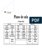 Plano de Sala