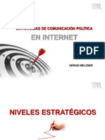 Estrategia de Comunicación Política en Internet - Sergio Melzner