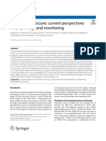 Intracranial Pressure: Current Perspectives On Physiology and Monitoring