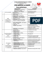 Doses Pediatriques Centre Médical LA Charité