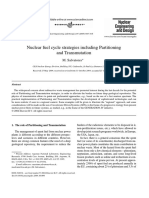 Nuclear Fuel Cycle Strategies Including Partitioning and Transmutation