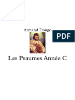 Les Psaumes de L'annee C