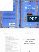 Le Goff Jacques La Edad Media Explicada