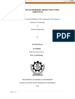 Optimization of Biodiesel Production Using Aspen Plus