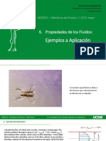 Propiedades de Los Fluidos - Ejemplos de Aplicación