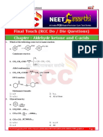 11 Aldehyde Ketone and C-Acids 19-02-2022 MCQ With Solutions