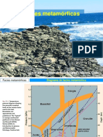 Clase Facies Metamórficas y Trayectorias PTT