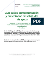 Manual de Cumplimentación de Solicitudes de Ayuda