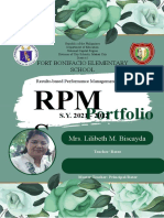 Rpms Portfolio t1 To t3 Sy 2021 2022 Portrait Style Printable