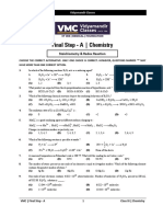 Final Step - A - Chemistry: Stoichiometry & Redox Reaction