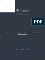 Lineamientos Técnicos para La Prevención y Control de Enfermedades Inmunoprevenibles