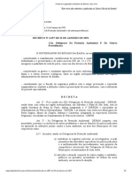 DECRETO #4.357 DE 23 DE JANEIRO DE 1991 - Cria Delegacias de Proteção Ambiental