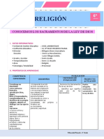 Sesión Religión Los Sacramentos