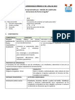 PRIMERO - SESIÓN DE APRENDIZAJE HÍBRIDO Nro 05 Parte - Teorema de Pick