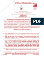 Affidavit of Right To Travel Red Ink Moorish Letterhead 7+4+2022 UPLOADED AUG 3 2022