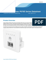 Huawei Optixstar P670E Series Datasheet: Product Overview