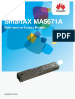 Smartax Ma5671A: Multi-Service Access Module