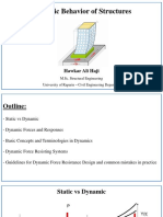 Dynamic Behavior of Structures