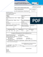 Application Form For Independent Union