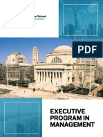 Executive Program in Management Brochure