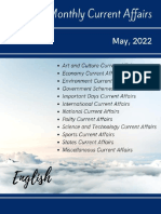 Monthly Current Affairs MAY 2022 English