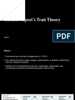 Gordon Allport's Trait Theory