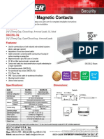 Overhead Door Magnetic Contacts: SM-226LQ SM-226L-3Q