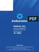 Manual de Usuario RI-789D