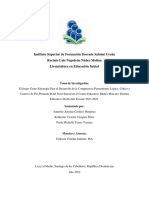 El Juego Como Estrategia para El Desarrollo de La Competencia Pensamiento Lógico, Crítico y Creativo de Pre-Primario