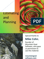 Agile Estimating and Planning 5b18dad07f8b9a45398b461e