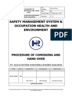 Safety Management System & Occupation Health and Environment