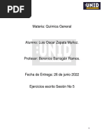 Zapataluisoscar - Quimicaa1 - Reportede Lectura