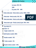 Símbolos Y Puntos Básicos de Crochet