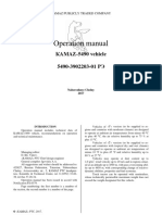 Kamaz 5490 Operation Manual