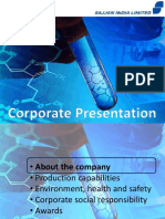 Sajjan India Corporate - Presentation