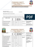 Formato Informe Reprobados