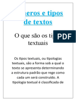 Gêneros e Tipos de Textos (Etec, Senai)